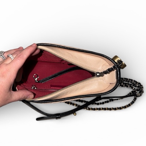 Chanel Gabrielle Two-tone Series 28 Crossbody Bag with Black Card and COA - Picture 9 of 11